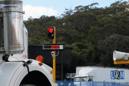 הדגמה של תצוגה למאזני גשר